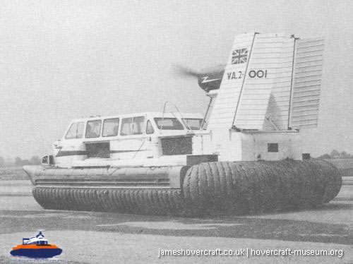 Vickers Hovercraft VA2 -  (credit: The <a href='http://www.hovercraft-museum.org/' target='_blank'>Hovercraft Museum Trust</a>).